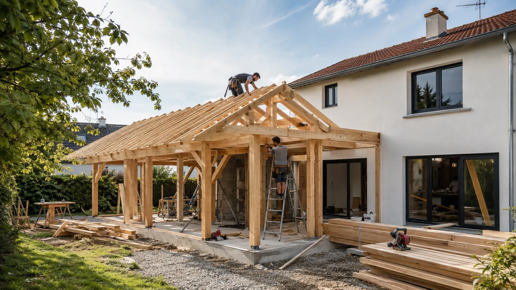 charpentier Meaux rénovation ; réparation charpente 77 ; charpente maison ancienne Seine-et-Marne ; devis charpente Meaux